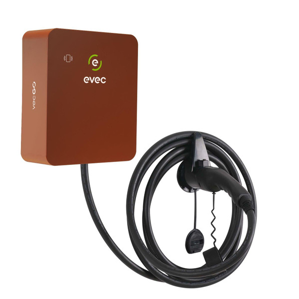 vecGO 2.0 EV Charger Cover, Tethered, Deep Red - VECGO-RE