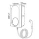 7.4kW Domestic EV Charger with  Installation Included |Tethered, Single Phase, Type 2  - VEC03
