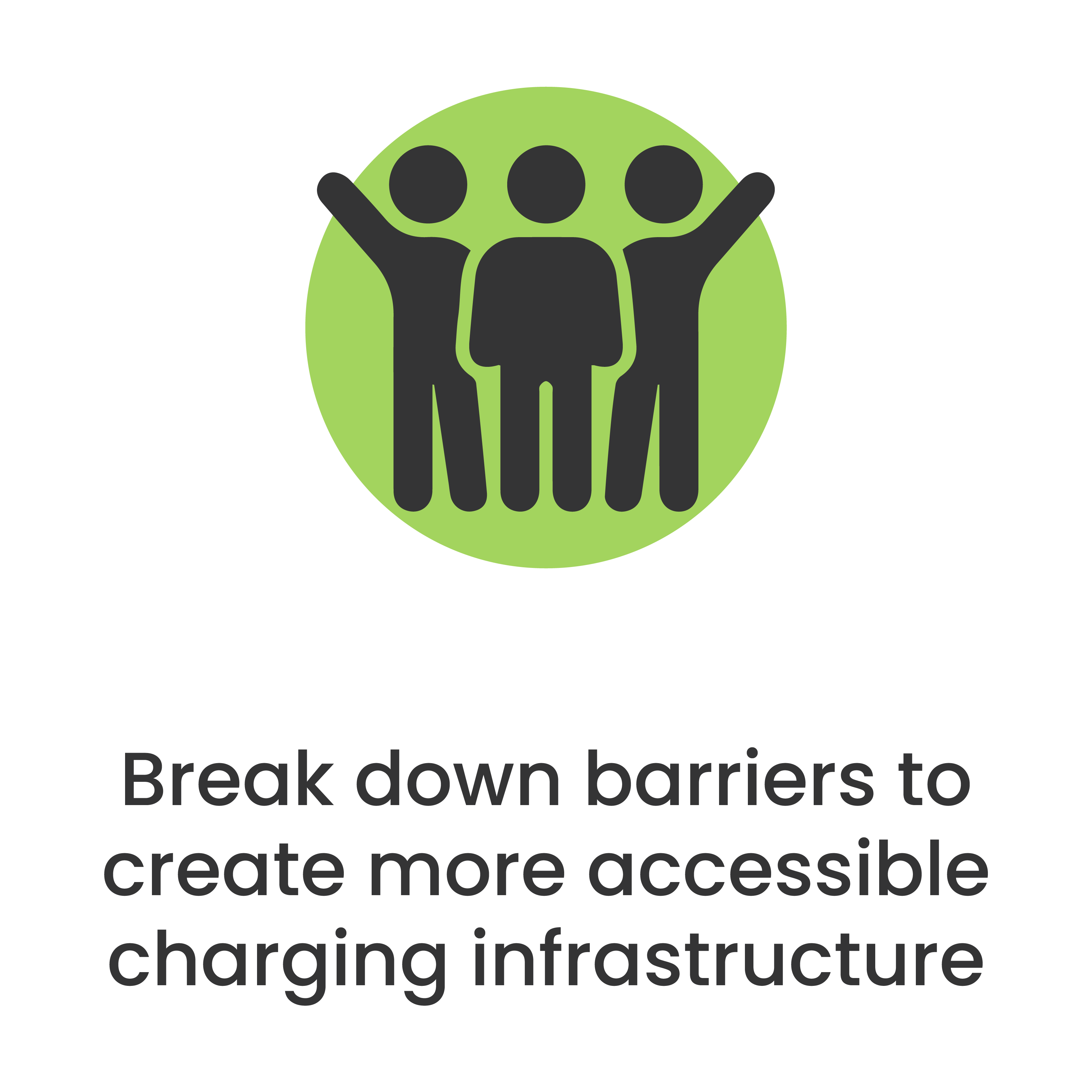 Break down barriers to create more accessible charging infastructure