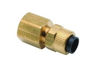 5/16'' Poly x 1/8'' FPT Straight Connector