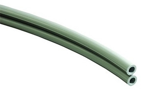 100 ft. Roll Standard Polyurethane 2-Hole Foot Control Tubing (Gray)