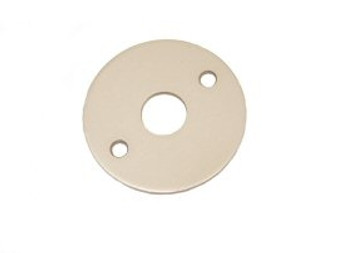 9/16'' I.D. Floor Flange, Aluminum - For Foot Control Tubing, 2'' O.D.