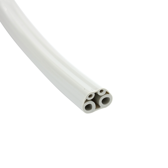 Feet of Asepsis Style 4-Hole Handpiece Tubing, Straight (Sterling)