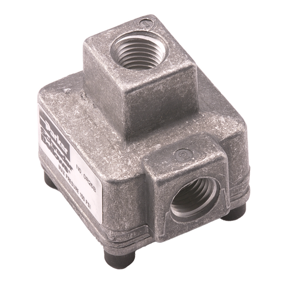 MDT Quick Exhaust Purge Valve (MDT #3-08-0308-10)