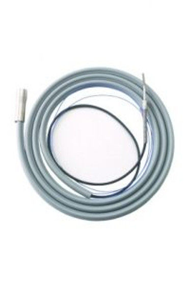 Gray - 7' Tubing / 14' Bundle - Straight Asepsis Tubing w/ Ground Wire for Touch System