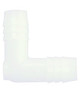 5/8'' x 5/8'' Plastic Barb Elbow Adapter