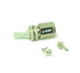 Toggle Momentary Valve ''Hex Body'' 3-Way N.C. (Gray)