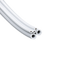 100 ft. Roll Standard 5-Hole Foot Control Polyurethane Tubing (Gray)