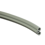 Feet of Straight Standard 3-Hole Foot Control Polyurethane Tubing (Gray)