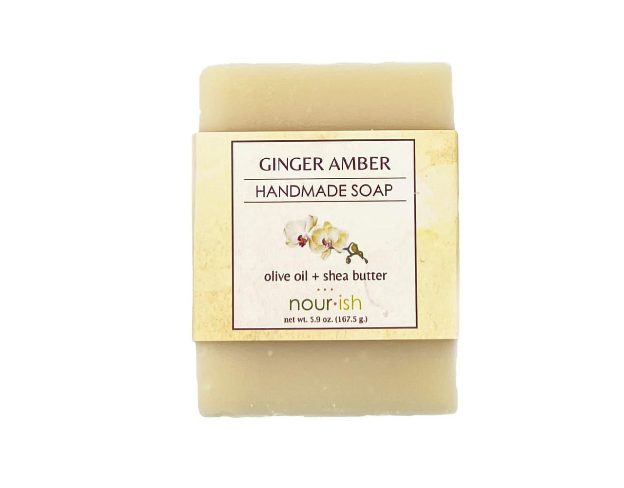 Ginger Lime Soap, Homemade Soap, Glycerin Soap 