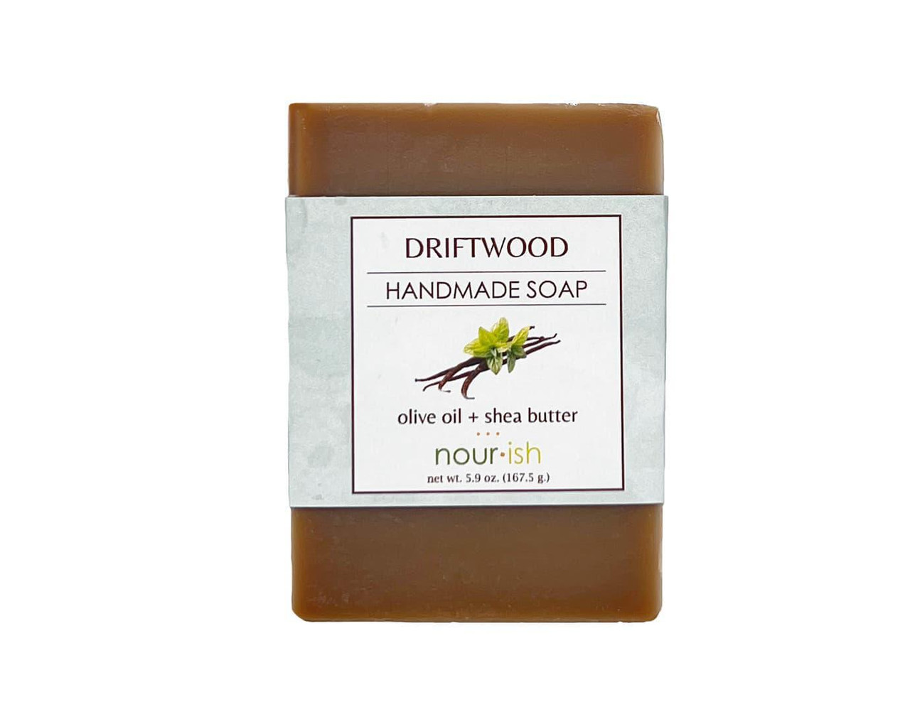 Shea Butter Soap + Driftwood + Patchouli + Vanilla