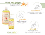 Nourish Clean Ingredients - Moisturizing wash