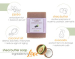 Nourish Organic Shea Butter Bar Soap Skin Benefits