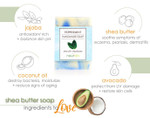 Nourish Natural Shea Butter Soap Ingredients