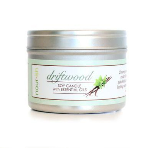 Driftwood Travel Candle