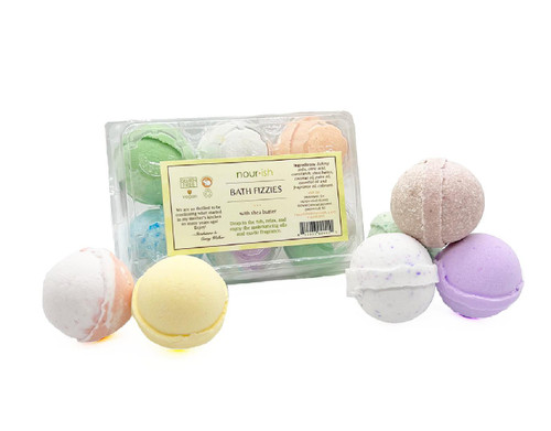 Nourish 6 Pack Bath Fizzie