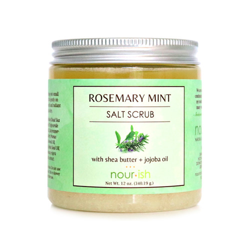 Nourish Natural Rosemary Mint Salt Scrub