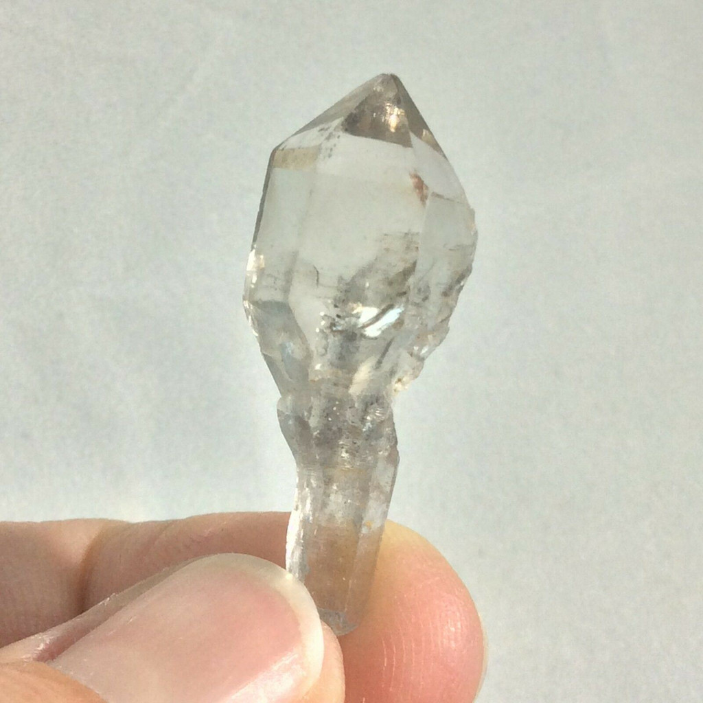 MeldedMind Clear Quartz Sceptre Specimen 32mm Natural White Crystal 180203