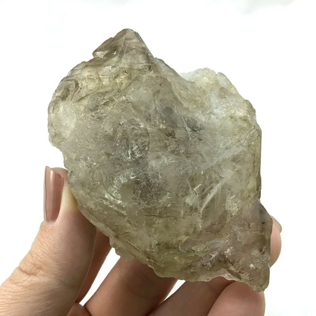 BiColored Elestial Smokey Quartz 81mm 186g 1901-339 Mineral Crystal