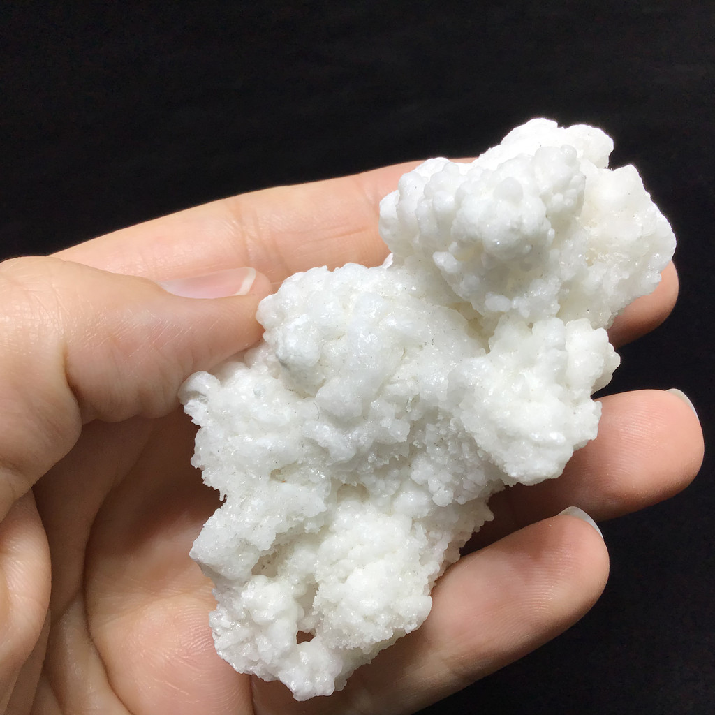 MeldedMind White Coral Cave Calcite Cluster Specimen 3.36in Natural Crystal 247
