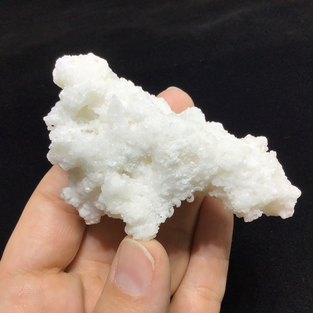 MeldedMind White Coral Cave Calcite Cluster Specimen 3.36in Natural Crystal 247