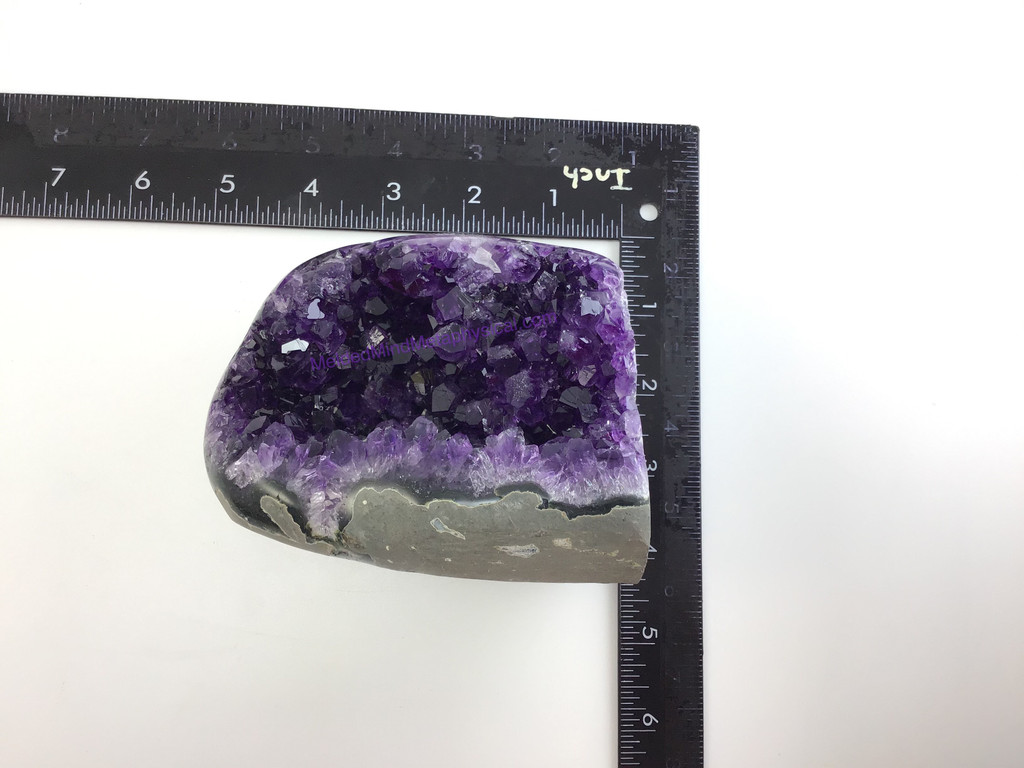 MeldedMind Natural Dark Amethyst Cluster 115mm 2 lb 6 oz MMM2007-185 Geode Cryst