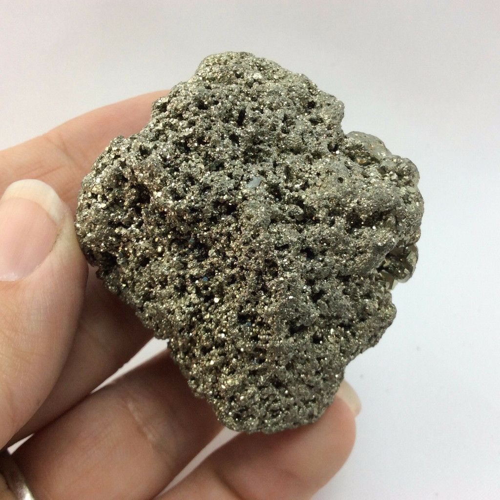 Natural Pyrite Rough Specimen 171026 132g Stone of Vitality Metaphysical