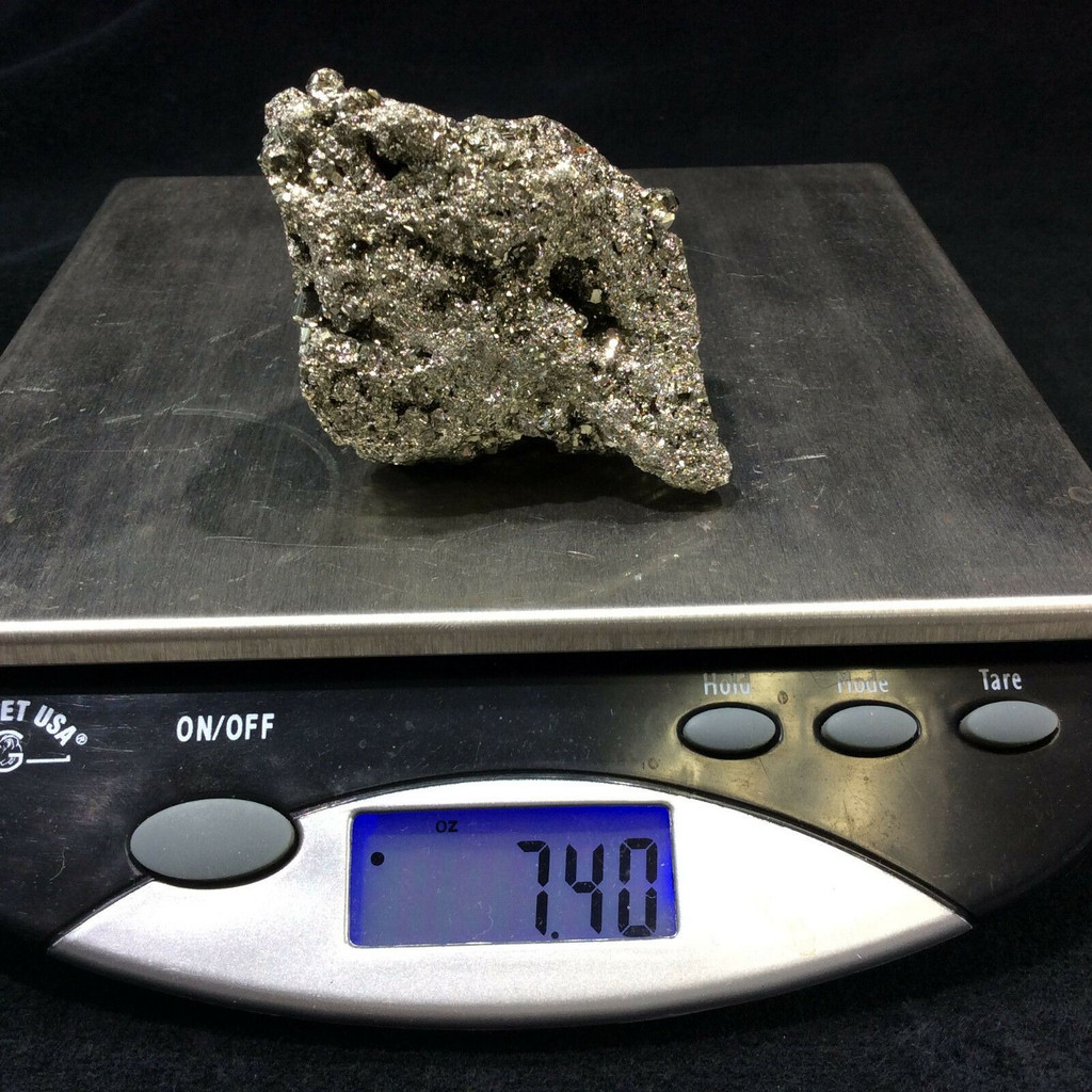 XL Natural Rough Pyrite Specimen 151101 Natural Grayish Crystal
