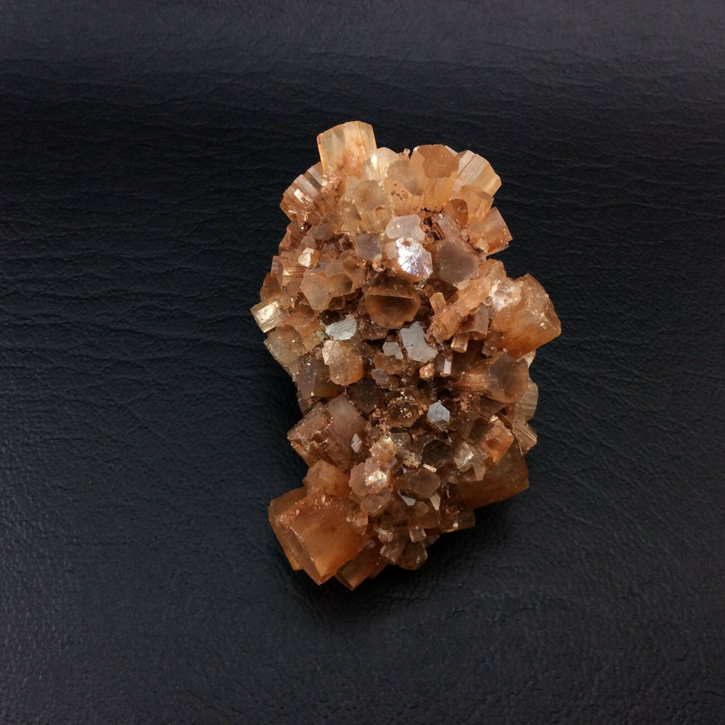 MeldedMind Brown Aragonite Specimen 2.06in Natural Crystal Cluster 160732