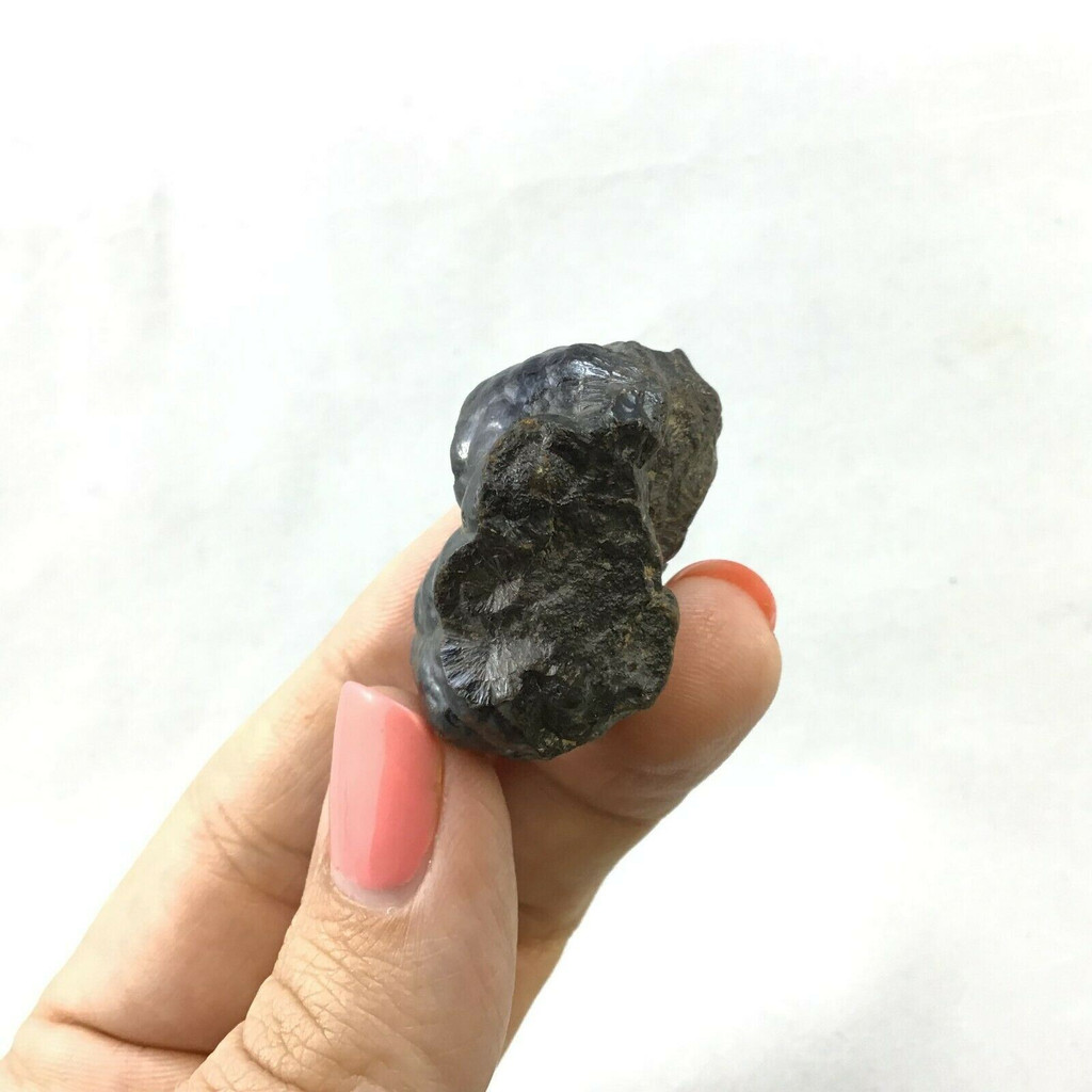 Botryoidal Hematite Specimen 38g 1902-082 Taouz Morocco Mineral Black