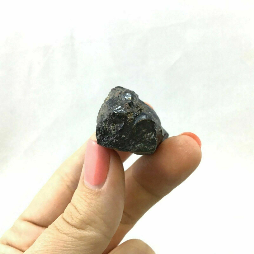 Botryoidal Hematite Specimen 46g 1902-088 Taouz Morocco Mineral Black