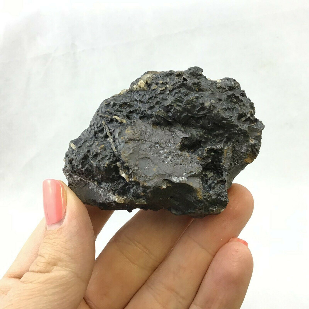 Botryoidal Hematite Specimen 172g 1902-107 Taouz Morocco Mineral Black
