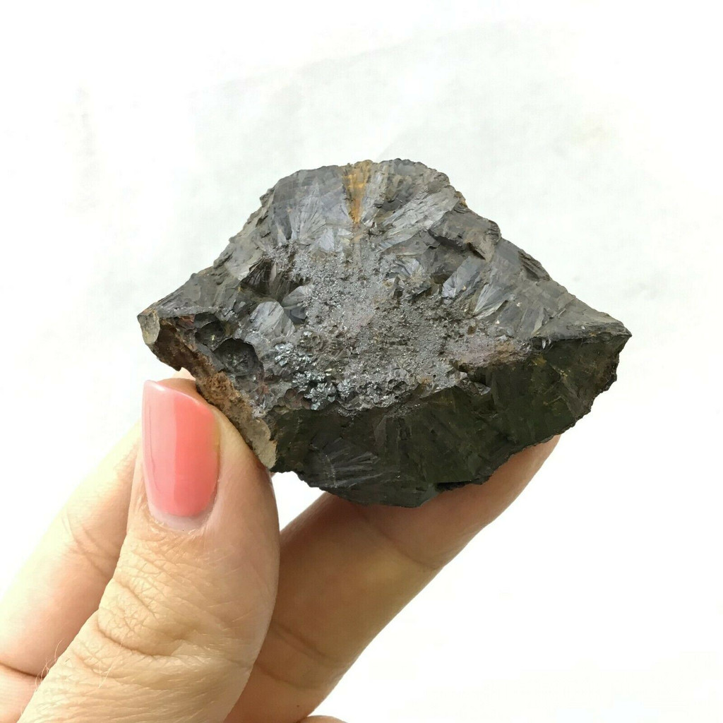 Botryoidal Hematite Specimen 68g 1902-100 Taouz Morocco Mineral Black