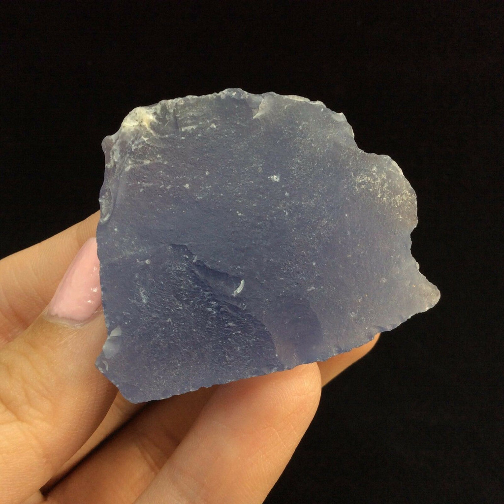 MeldedMind Blue Chalcedony Specimen 1.75in Natural Blue Crystal Altar 170426