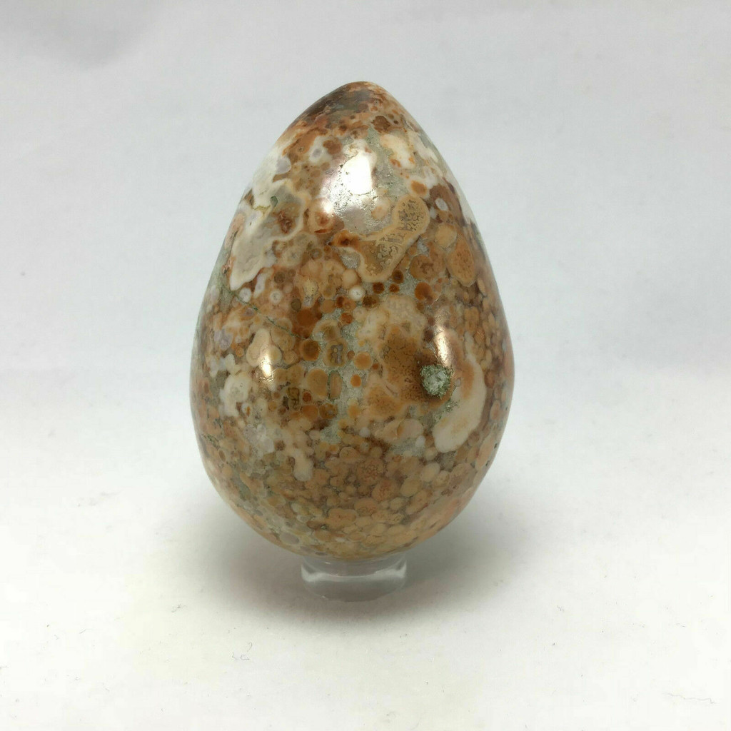 Natural Cobra Jasper Egg 181107-67mm Therapist's Stone Spiritual Healing 