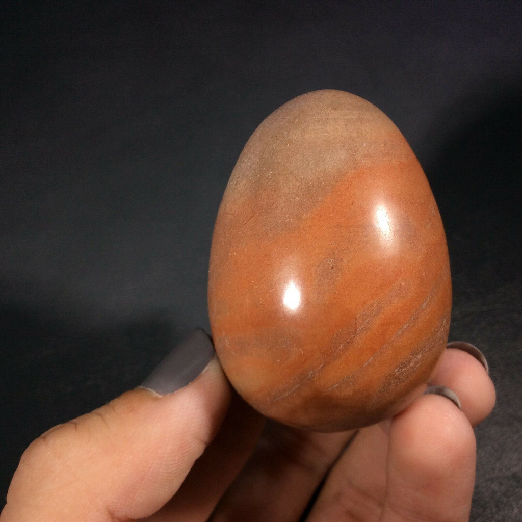 MeldedMind Mookaite Jasper Egg 1.90in Natural Brown Crystal Australia 170926