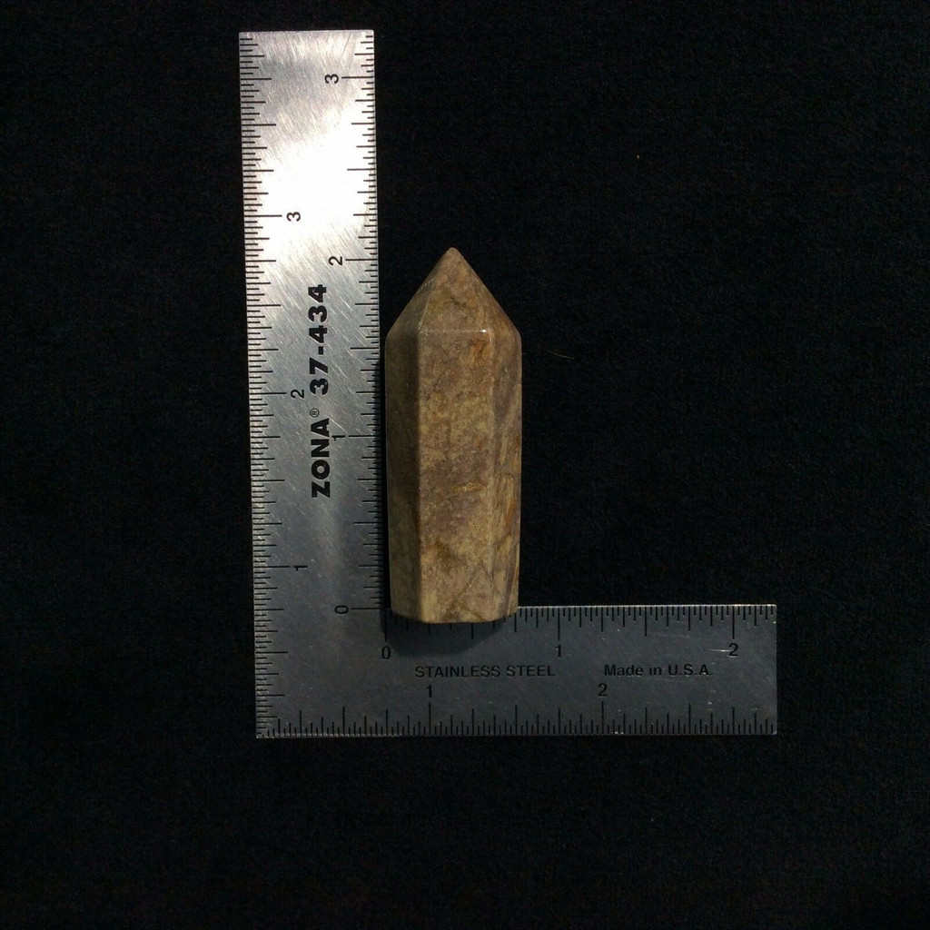 Silver Lace Jasper Obelisk 170920 50.9mm Supreme Nurturer Metaphysical Healing