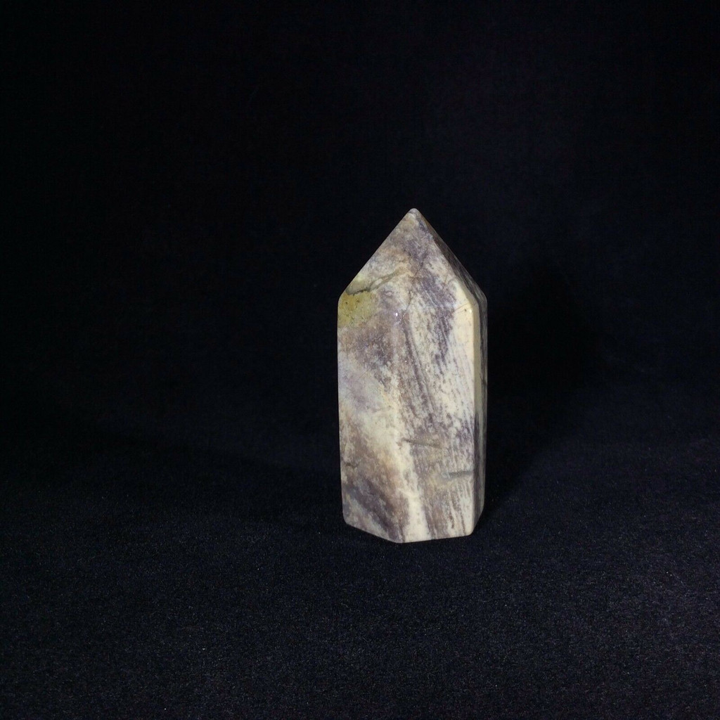Silver Lace Jasper Obelisk 170921 44.1mm Supreme Nurturer Metaphysical Healing
