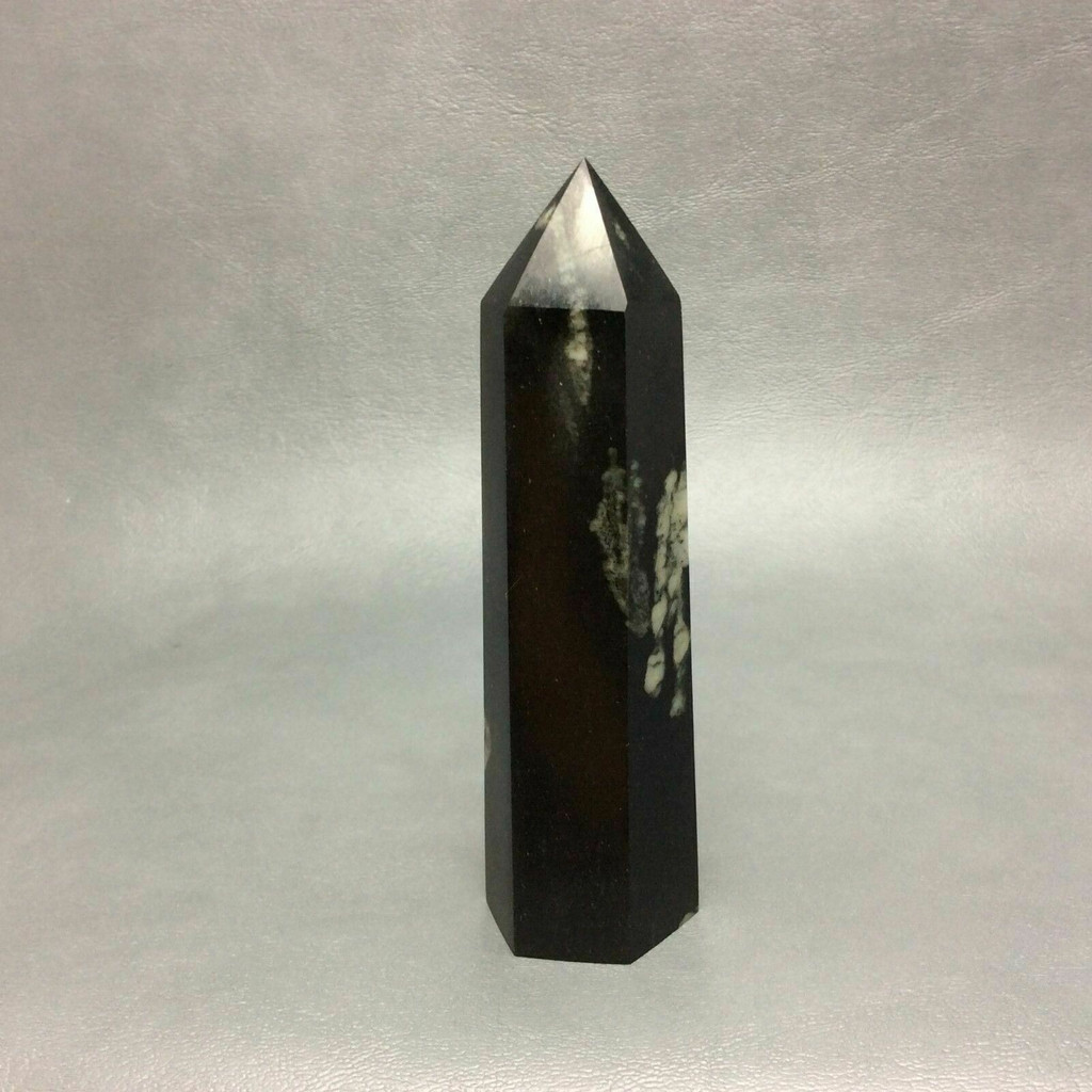 Chinese Writing Stone Obelisk 99mm 170612 Natural Crystal Healing Metaphysical 