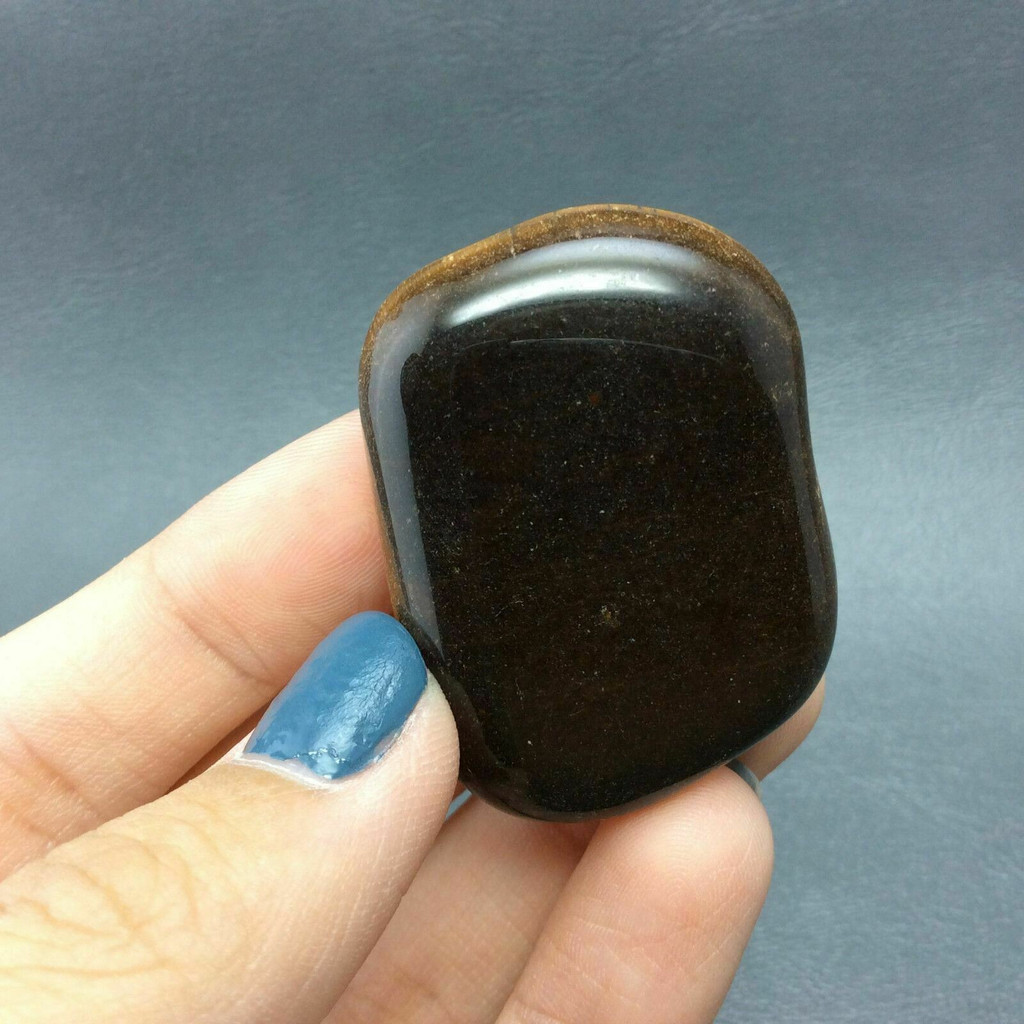 Golden Tigers Eye Palm Stone 170826 Metaphysical Healing Crystal