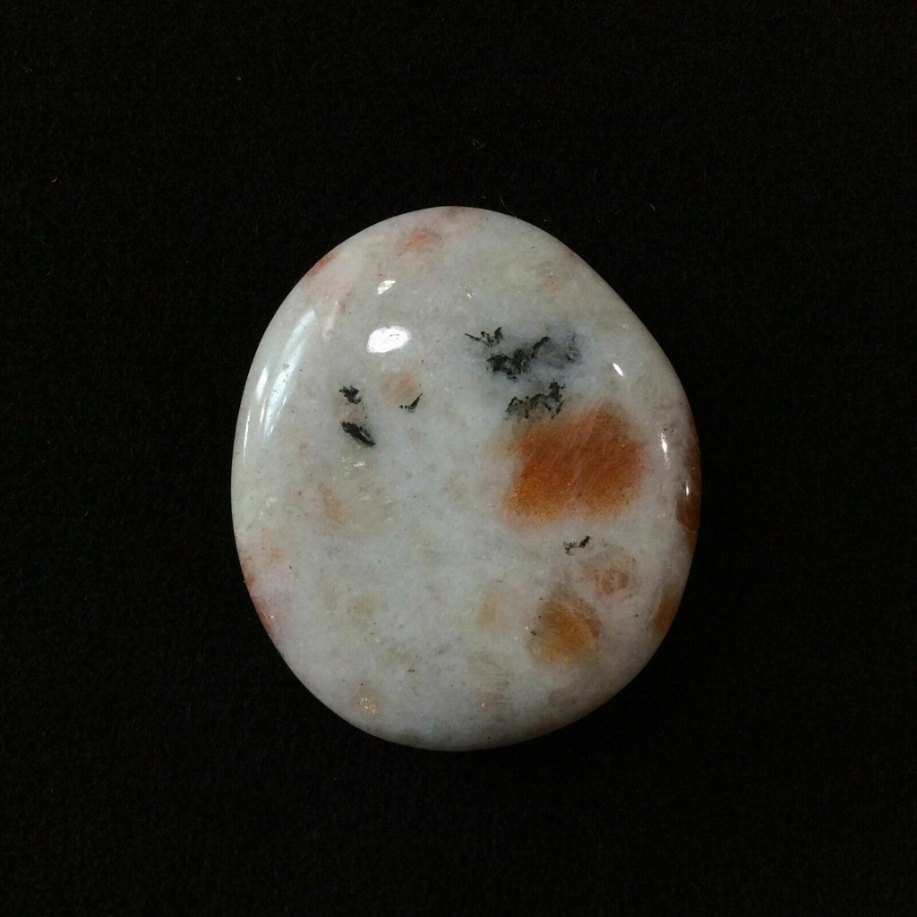 Sunstone Palm Stone 170507 Stone of Good Luck and Happiness Crystal Healing