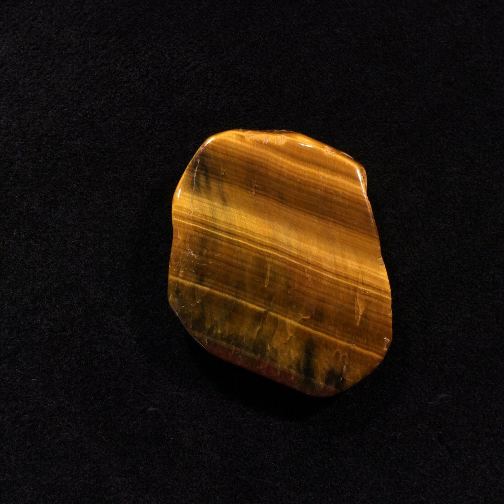 Golden Silky Luster Tigers Eye Specimen 1.1oz 170212 Jasper Hematite 