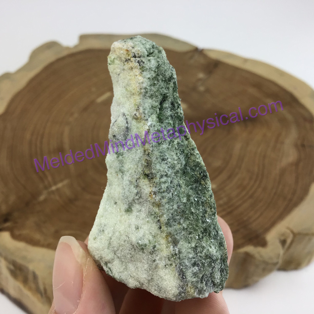 Green Chrome Diopside Specimen MMM2007-272 Natural Rough Crystal Positive