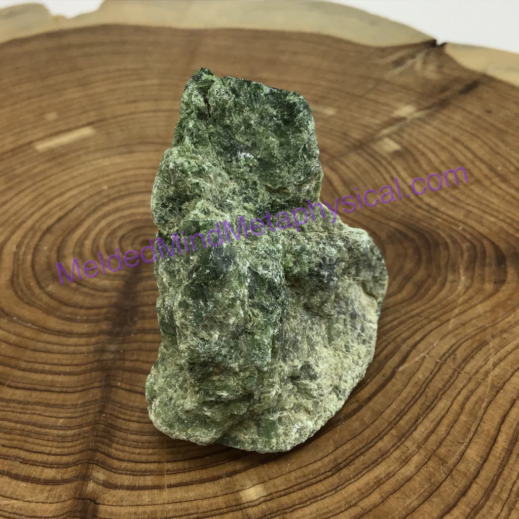 Green Chrome Diopside Specimen MMM2007-276 Natural Rough Crystal Positive