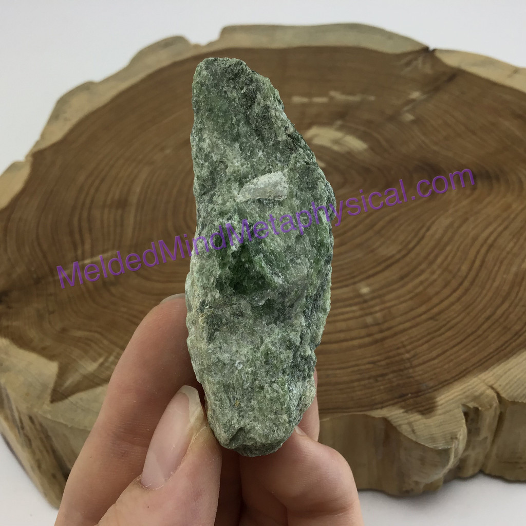 Green Chrome Diopside Specimen MMM2007-278 Natural Rough Crystal Positive
