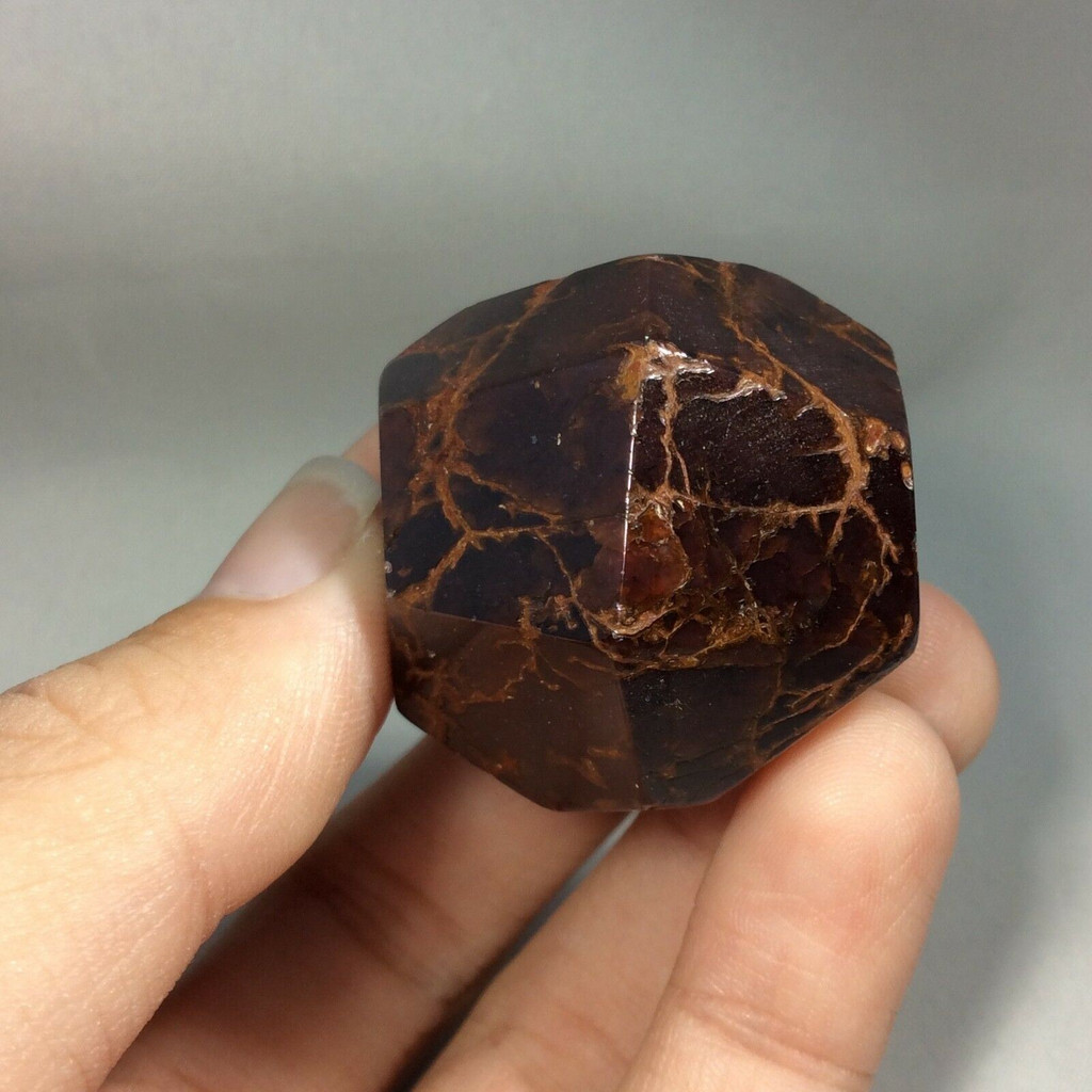 Polished Faceted Garnet Specimen 180125 Vibrant Healing Stone Metaphysical