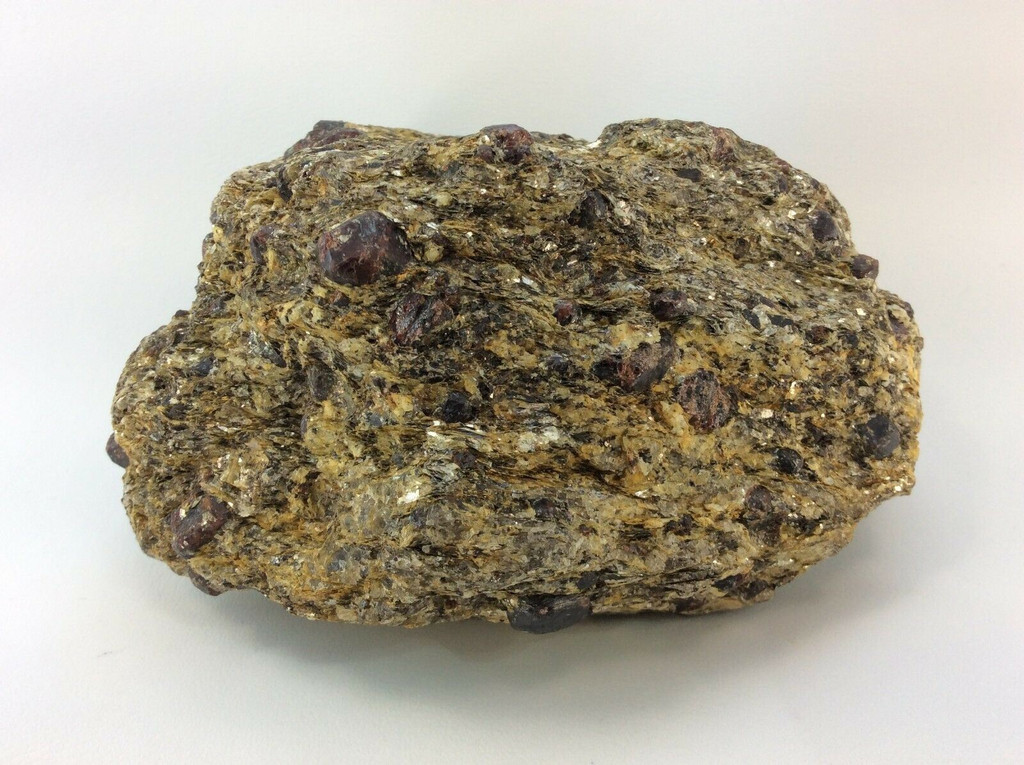 Rough Garnet in Mica Specimen Stone of Health Metaphysical