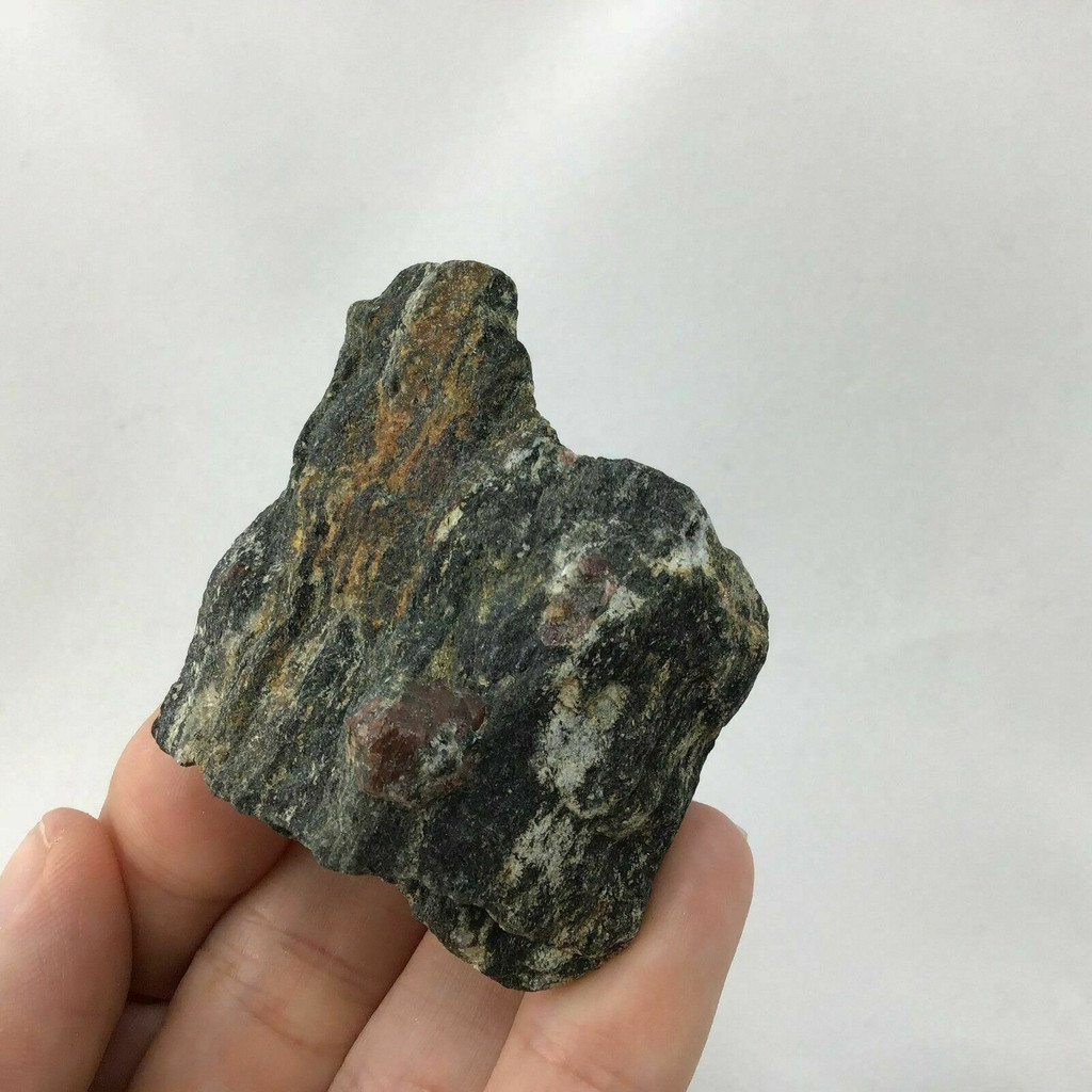 Garnet in Matrix Specimen 181105-44mm Vibrant Healing Stone Metaphysical