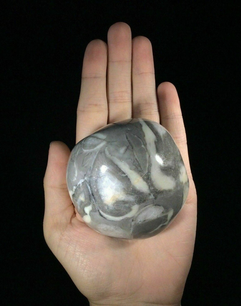 Shell Jasper Massage Therapy Stone 10oz 170906 Stone of Serenity Metaphysical 