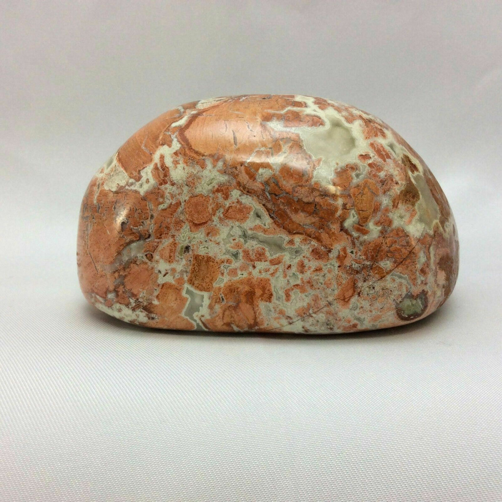 Red Brecciated Jasper Massage Therapy Stone 10oz 170921 Crystal Mineral Specimen